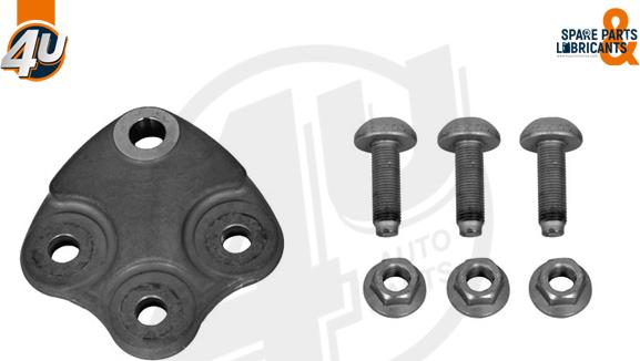 4U Autoparts B13550 - Шарнири vvparts.bg