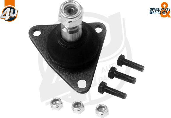 4U Autoparts B84617 - Шарнири vvparts.bg