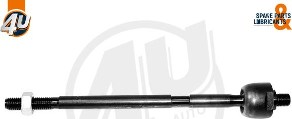 4U Autoparts E92082 - Аксиален шарнирен накрайник, напречна кормилна щанга vvparts.bg
