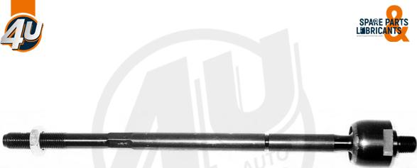 4U Autoparts E47061 - Аксиален шарнирен накрайник, напречна кормилна щанга vvparts.bg