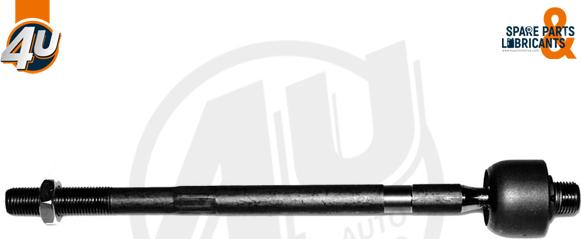4U Autoparts E51473 - Аксиален шарнирен накрайник, напречна кормилна щанга vvparts.bg