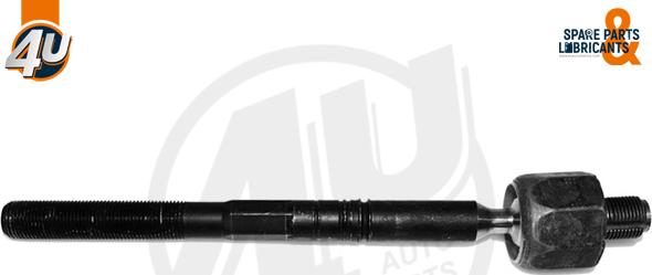 4U Autoparts E68858 - Аксиален шарнирен накрайник, напречна кормилна щанга vvparts.bg