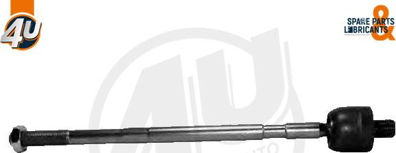 4U Autoparts E63137 - Аксиален шарнирен накрайник, напречна кормилна щанга vvparts.bg