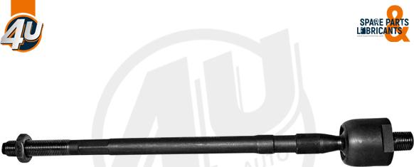 4U Autoparts E09753 - Аксиален шарнирен накрайник, напречна кормилна щанга vvparts.bg