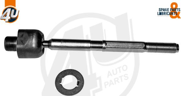 4U Autoparts E09701 - Аксиален шарнирен накрайник, напречна кормилна щанга vvparts.bg