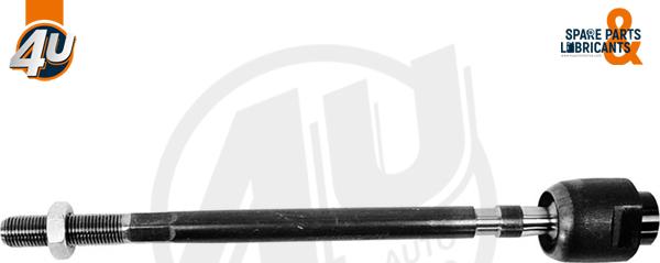 4U Autoparts E10381 - Аксиален шарнирен накрайник, напречна кормилна щанга vvparts.bg