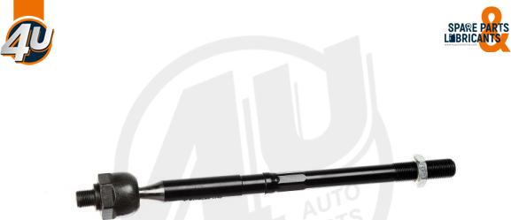 4U Autoparts E31139 - Аксиален шарнирен накрайник, напречна кормилна щанга vvparts.bg