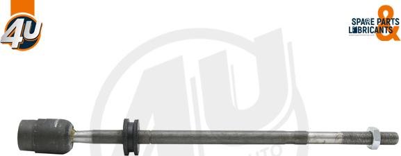 4U Autoparts E33714 - Аксиален шарнирен накрайник, напречна кормилна щанга vvparts.bg