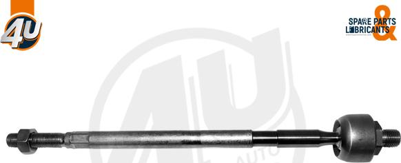 4U Autoparts E21219 - Аксиален шарнирен накрайник, напречна кормилна щанга vvparts.bg