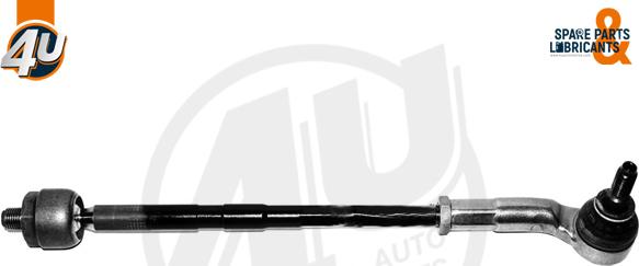 4U Autoparts J09647 - Напречна кормилна щанга vvparts.bg