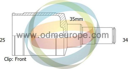 4X4 ESTANFI EST-14-236033 - Каре комплект, полуоска vvparts.bg