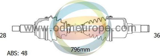 4X4 ESTANFI EST-18-011721 - Полуоска vvparts.bg