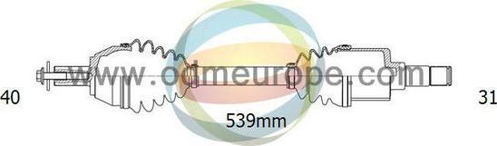 4X4 ESTANFI EST-18-151360 - Полуоска vvparts.bg