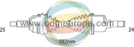 4X4 ESTANFI EST-18-161060 - Полуоска vvparts.bg