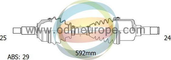 4X4 ESTANFI EST-18-161061 - Полуоска vvparts.bg