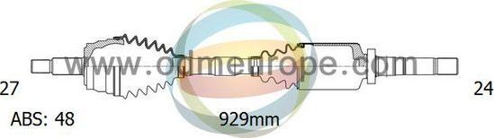 4X4 ESTANFI EST-18-162101 - Полуоска vvparts.bg