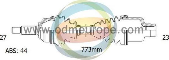 4X4 ESTANFI EST-18-292451 - Полуоска vvparts.bg