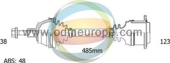 4X4 ESTANFI EST-18-211441 - Полуоска vvparts.bg