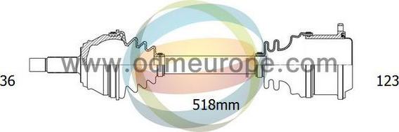 4X4 ESTANFI EST-18-211420 - Полуоска vvparts.bg