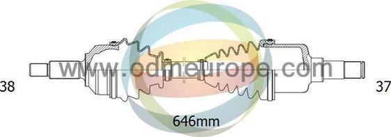 4X4 ESTANFI EST-18-211850 - Полуоска vvparts.bg