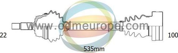 4X4 ESTANFI EST-18-211300 - Полуоска vvparts.bg