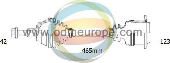 4X4 ESTANFI EST-18-213180 - Полуоска vvparts.bg