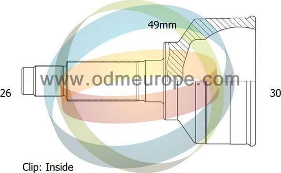 4X4 ESTANFI EST-12-040819 - Каре комплект, полуоска vvparts.bg