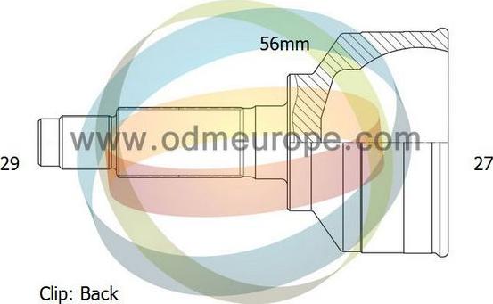 4X4 ESTANFI EST-12-060165 - Каре комплект, полуоска vvparts.bg