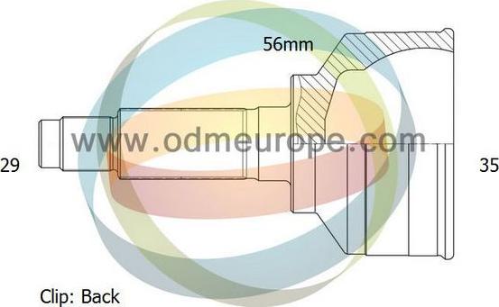 4X4 ESTANFI EST-12-060112 - Каре комплект, полуоска vvparts.bg