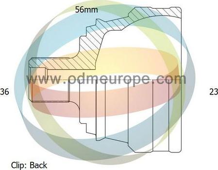 4X4 ESTANFI EST-12-011368 - Каре комплект, полуоска vvparts.bg