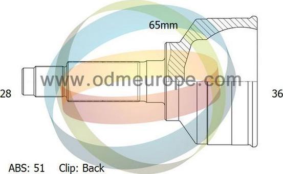 4X4 ESTANFI EST-12-291494 - Каре комплект, полуоска vvparts.bg