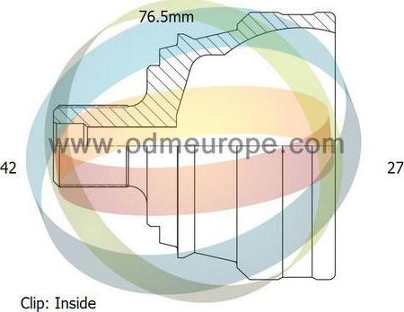 4X4 ESTANFI EST-12-211985 - Каре комплект, полуоска vvparts.bg