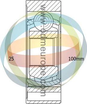 4X4 ESTANFI EST-14-016034 - Каре комплект, полуоска vvparts.bg