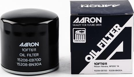 AARON 1OFT611 - Маслен филтър vvparts.bg