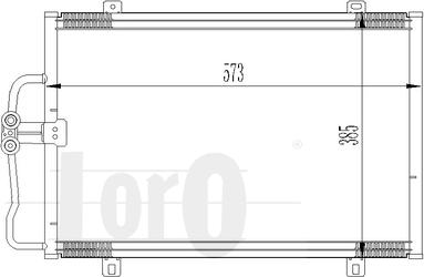 ABAKUS 042-016-0003 - Кондензатор, климатизация vvparts.bg