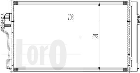 ABAKUS 054-016-0006 - Кондензатор, климатизация vvparts.bg