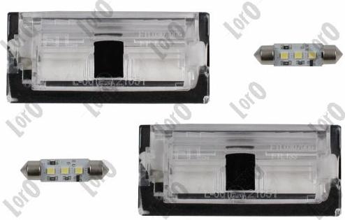 ABAKUS 003-07-905LED - Светлини на регистрационния номер vvparts.bg