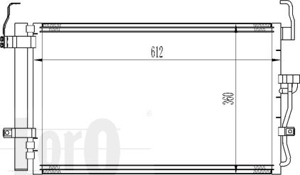 ABAKUS 019-016-0004 - Кондензатор, климатизация vvparts.bg