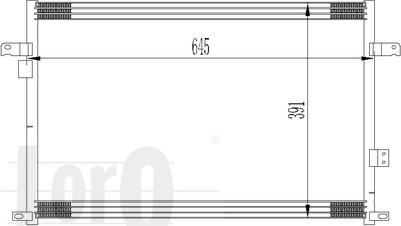 ABAKUS 011-016-0003 - Кондензатор, климатизация vvparts.bg