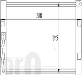 ABAKUS 018-016-0003 - Кондензатор, климатизация vvparts.bg