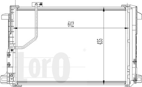 ABAKUS 033-016-0013 - Кондензатор, климатизация vvparts.bg