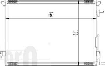 ABAKUS 037-016-0013 - Кондензатор, климатизация vvparts.bg