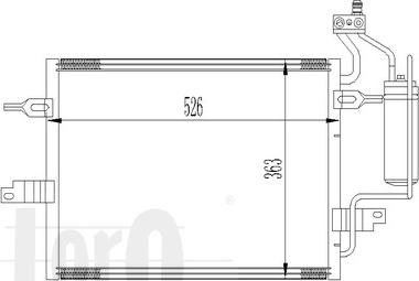 ABAKUS 037-016-0031 - Кондензатор, климатизация vvparts.bg