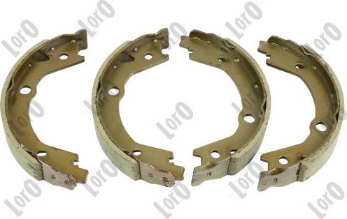 ABAKUS 231-05-042 - Комплект спирачна челюст, ръчна спирачка vvparts.bg