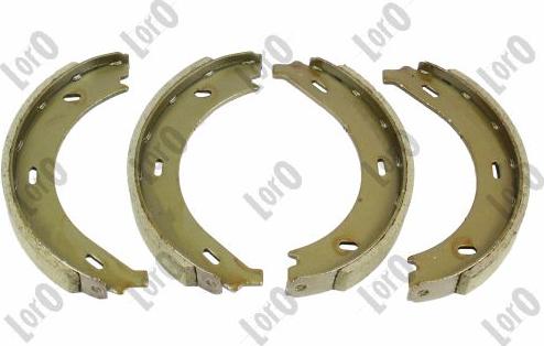 ABAKUS 231-05-050 - Комплект спирачна челюст, ръчна спирачка vvparts.bg