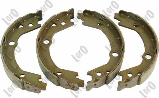 ABAKUS 231-05-061 - Комплект спирачна челюст, ръчна спирачка vvparts.bg