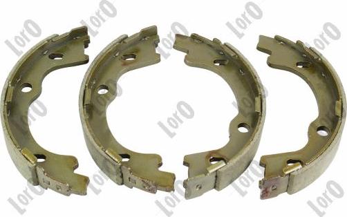 ABAKUS 231-05-008 - Комплект спирачна челюст, ръчна спирачка vvparts.bg