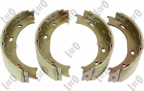 ABAKUS 231-05-011 - Комплект спирачна челюст, ръчна спирачка vvparts.bg