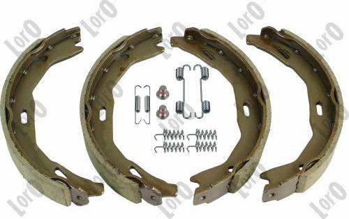 ABAKUS 231-05-032 - Комплект спирачна челюст, ръчна спирачка vvparts.bg