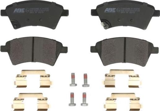 ABE C18020ABE-P - Комплект спирачно феродо, дискови спирачки vvparts.bg